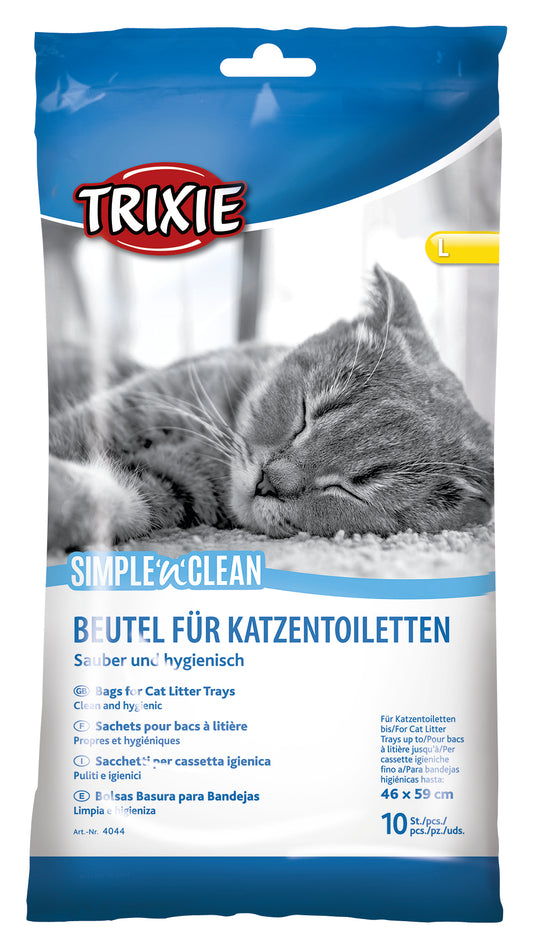 Simple'n'Clean Katzentoilettenbeutel, L, 10 St.