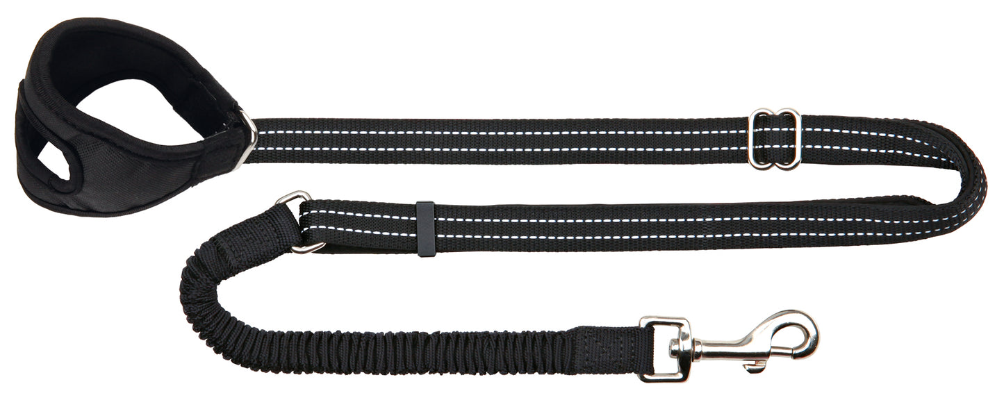 Joggingleine, 0,901,30 m/20 mm, schwarz