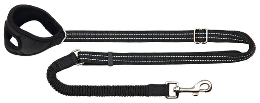 Joggingleine, 0,901,30 m/20 mm, schwarz