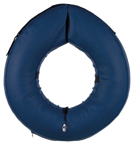 Schutzkragen, aufblasbar, LXL: 6678 cm/12 cm, blau