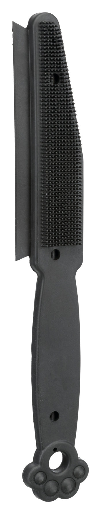 Polster- und Textilbürste, 3-seitig, 27 cm, schwarz