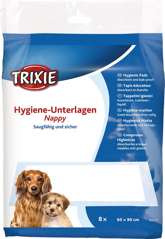 Trixie Hygiene-Unterlage Nappy 60 × 90 cm | 8 Sück