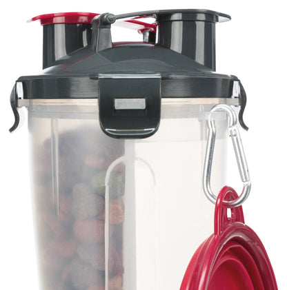 Trixie Futter- und Wasserbehälter 2×0,35L