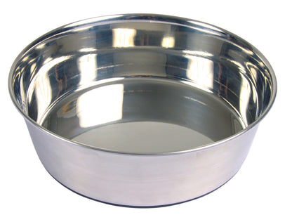 Napf, Edelstahl/Gummiboden, 2,5 l/ø 24 cm
