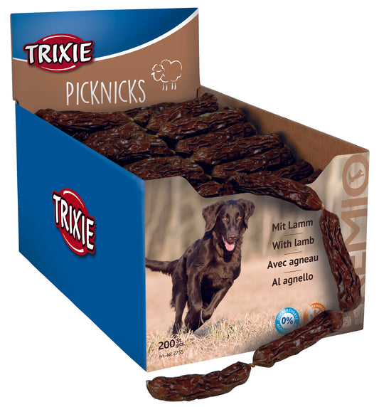 PREMIO Picknicks, Würstchenkette, Lamm, 8 cm, 8 g