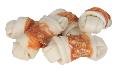 Trixie Snackbar | Knot mit Huhn 5cm (5 St./70g)
