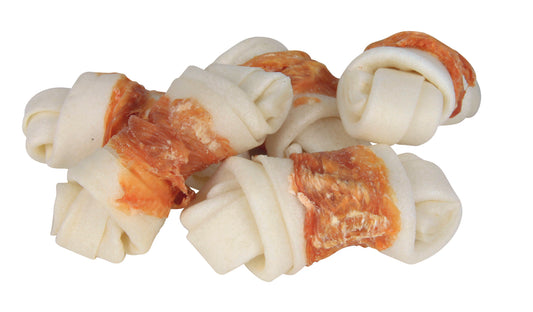 Trixie Snackbar | Knot mit Huhn 5cm (5 St./70g)