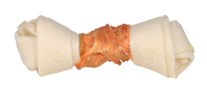 Trixie Snackbar | Knot mit Huhn 11cm (2 St./70g)