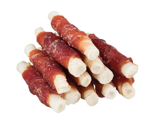 Trixie Snackbar | Rolls mit Ente 6cm (6 St./120g)