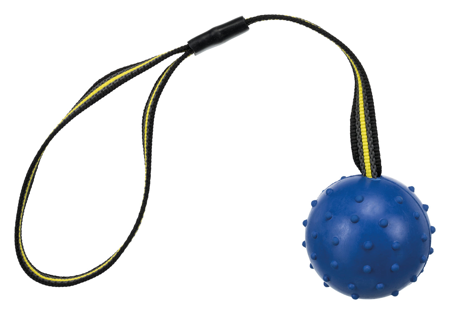 Ball am gummierten Gurt, Naturgummi, ø 6/35 cm