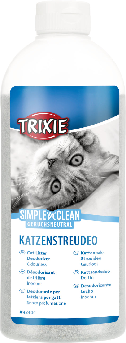 Trixie Simple'n'Clean Katzenstreudeo mit Aktivkohle | 750 g