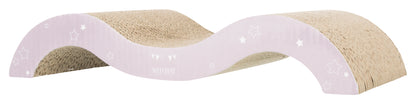 Junior Kratzwelle, 38 × 7 × 18 cm, flieder/mint