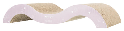 Junior Kratzwelle, 38 × 7 × 18 cm, flieder/mint