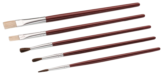 Hobby-Pinsel-Set, 5-tlg