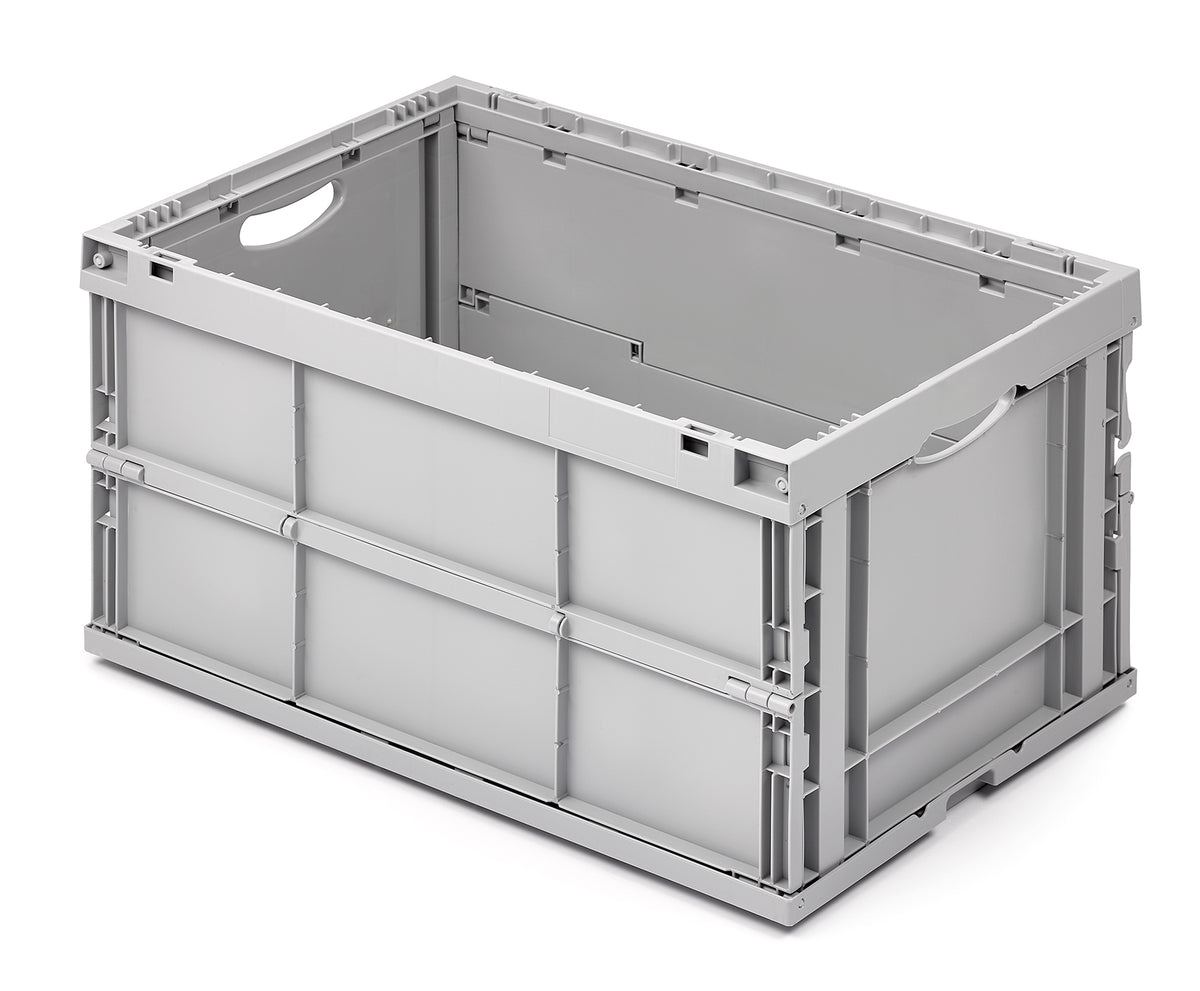 Faltbox grau,600x400x320 mm