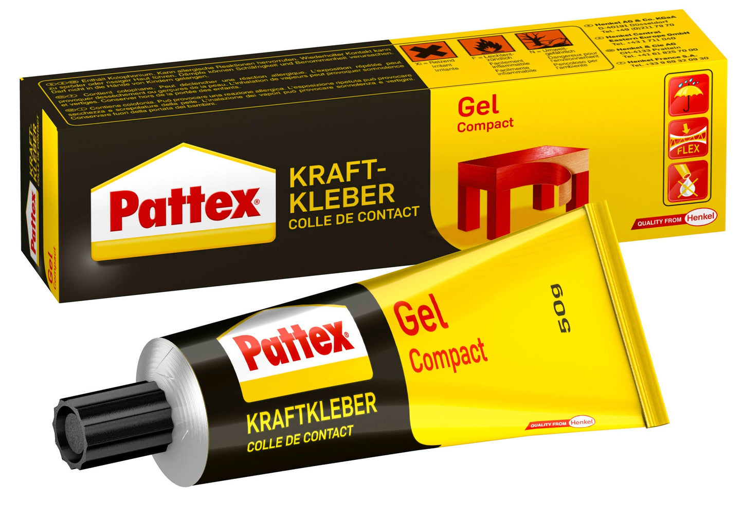 Pattex Kraftkleber Gel/Compact 50g