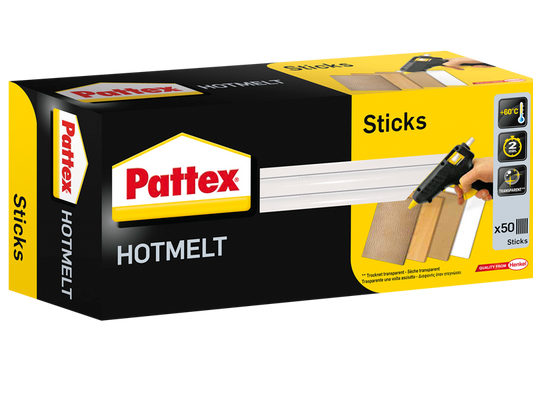 Pattex Heißklebesticks transparent-hochfest | 1000g