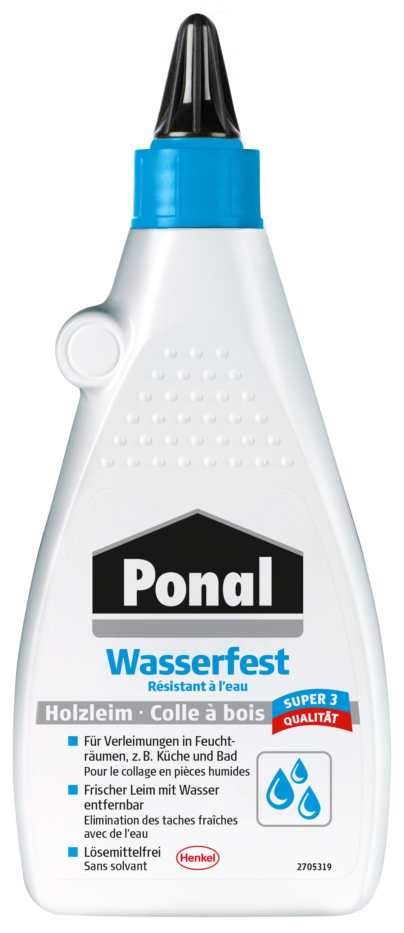 PONAL Holzleim wasserfest 550g