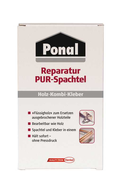 Ponal PUR Reperatur Spachtel | 125g Harz & 52g Härter