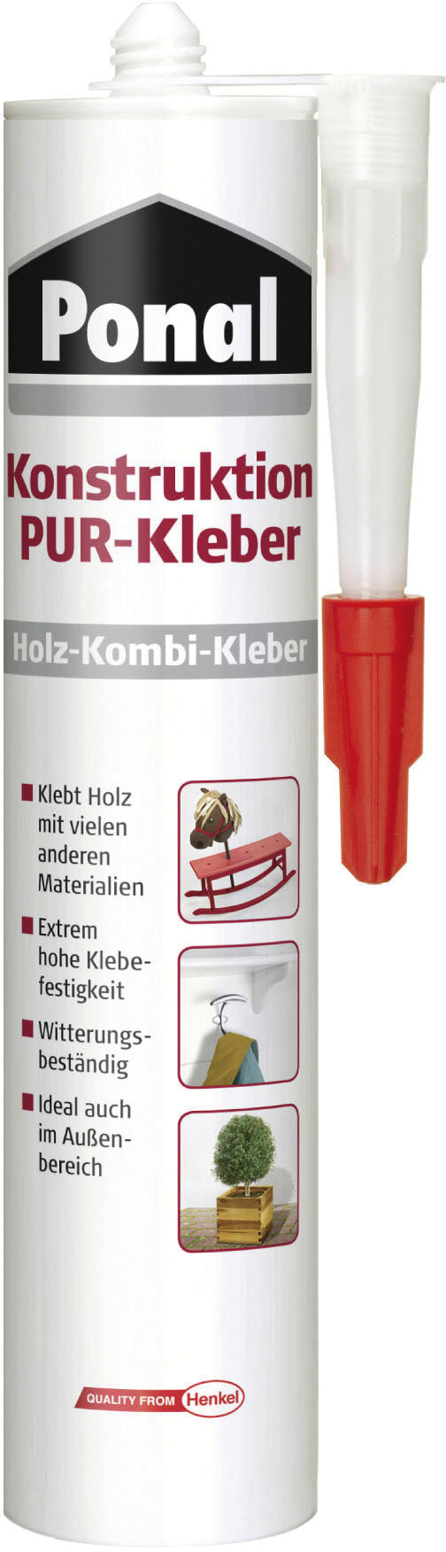 Ponal Konstruktion PUR-Kleber | 530g