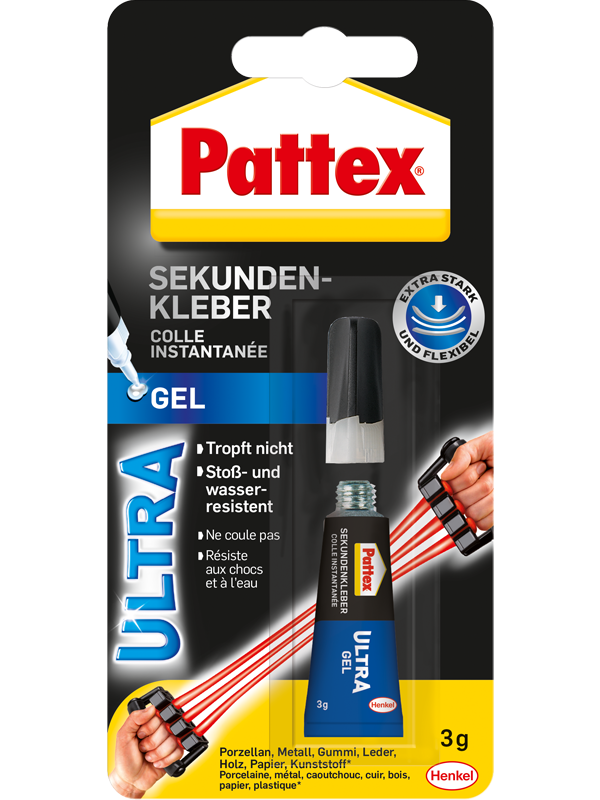 Pattex Sekundenkleber Ultra Gel 3g