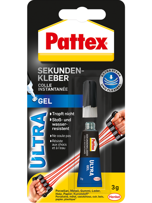 Pattex Sekundenkleber Ultra Gel 3g