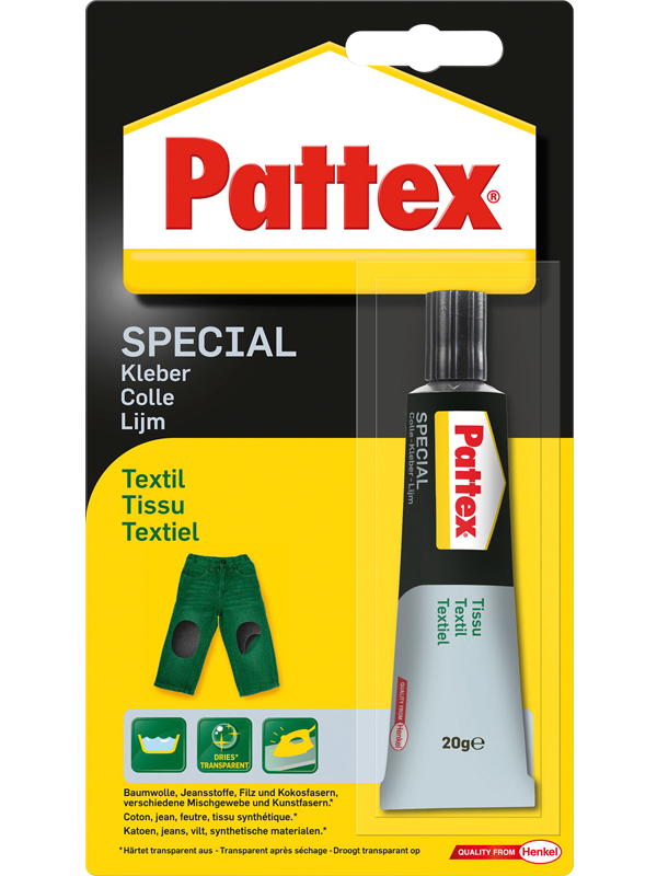 Pattex Spezialkleber für Textil | 20g