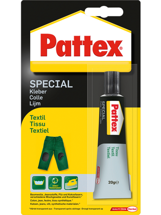Pattex Spezialkleber für Textil | 20g
