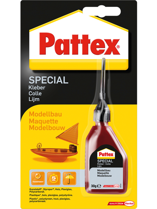 Pattex Spezialkleber für Modellbau | 30g