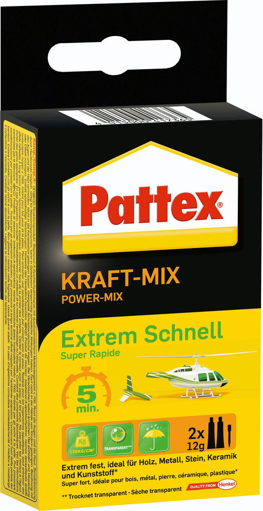 Pattex 2K-Kleber Kraft Mix "Extrem Schnell" | 25g