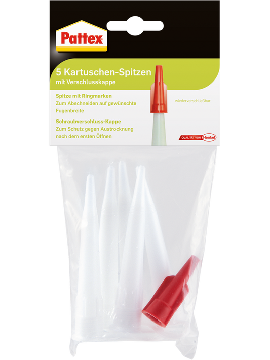 Pattex Kartuschenspitzen | 5 Stück