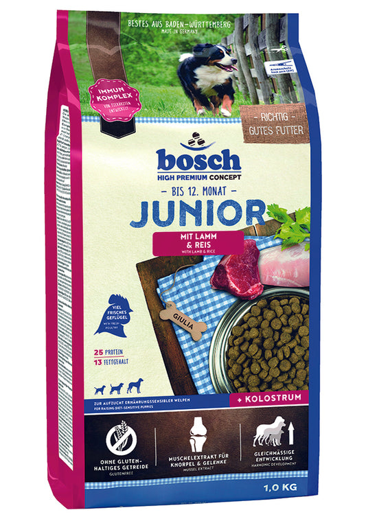 Bosch Junior Lamm & Reis 1 kg