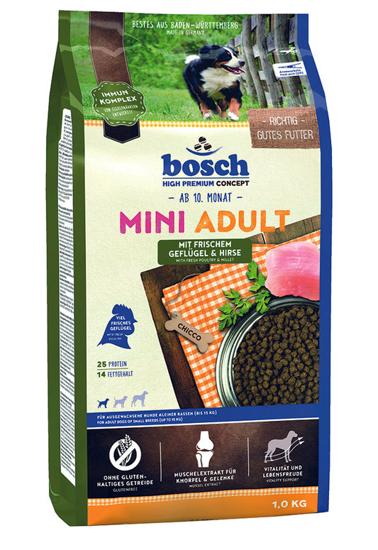 Bosch Mini Adult Geflügel & Hirse 1 kg