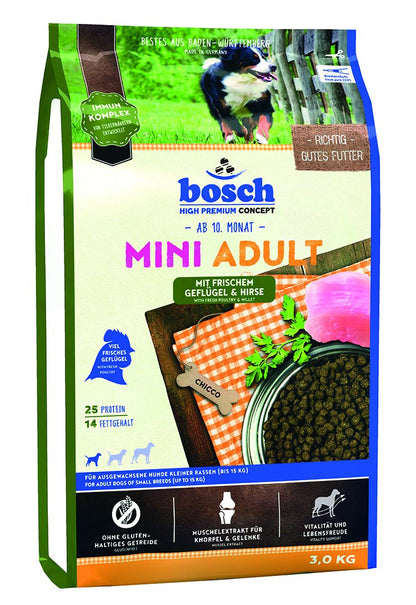 Bosch Mini Adult Geflügel & Hirse 3 kg