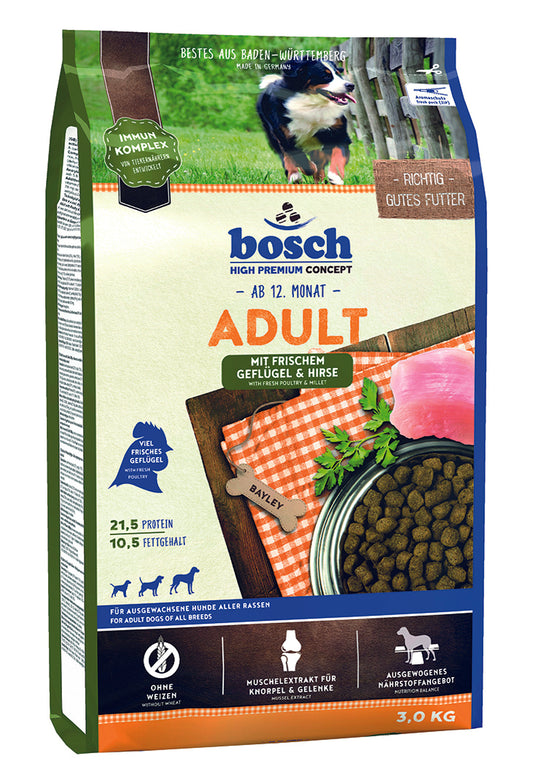Bosch Adult Geflügel + Hirse 3 kg