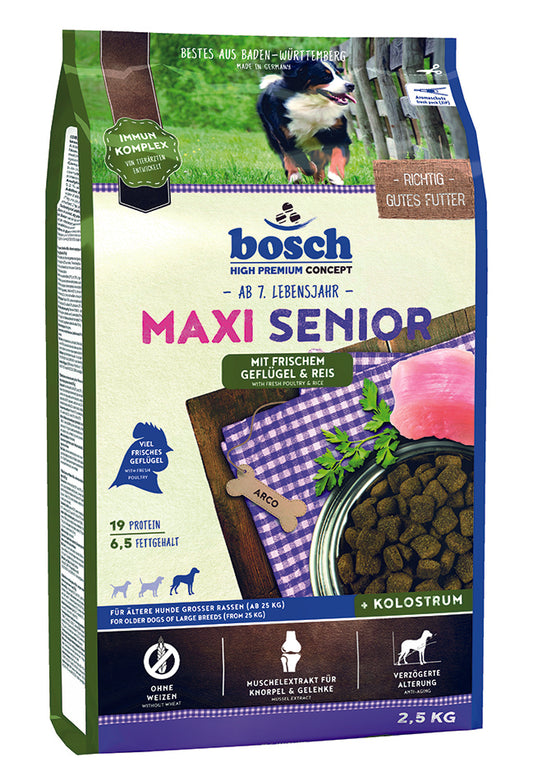 Bosch Maxi Senior Geflügel & Reis 2,5 kg