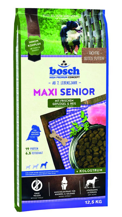 Bosch Maxi Senior Geflügel & Reis 12,5 kg