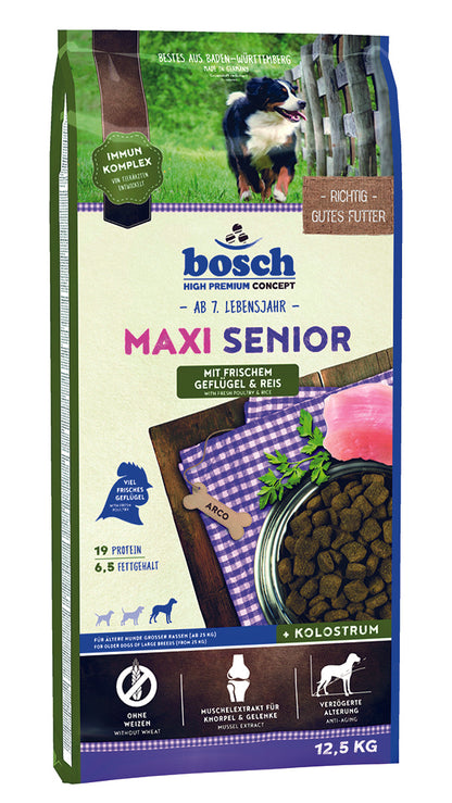 Bosch Maxi Senior Geflügel & Reis 12,5 kg