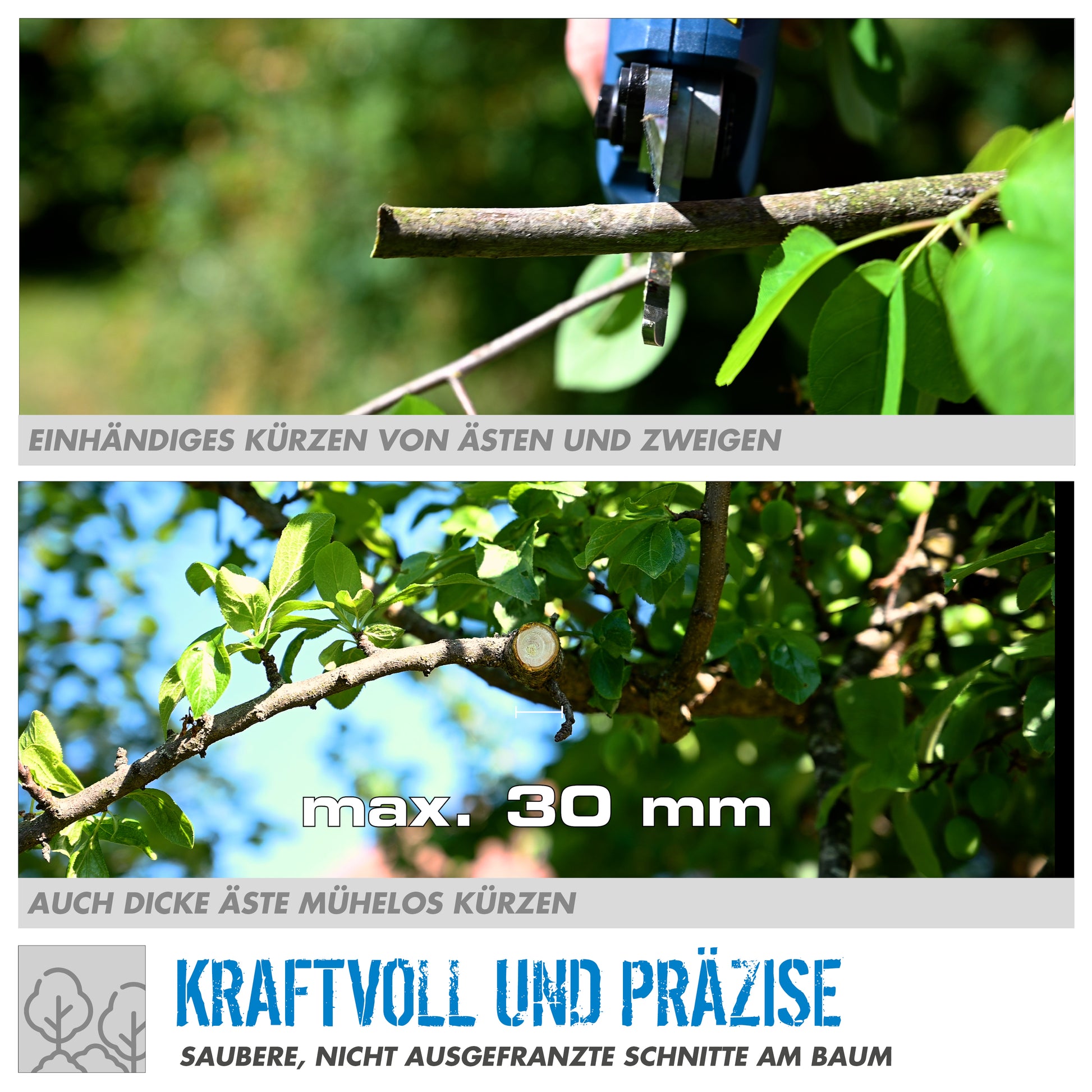 Akku-Astschere ASC 18-201-05 K