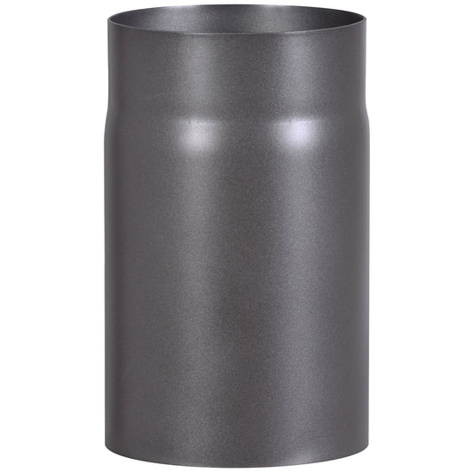 Rauchrohr ø 150 mm 250 mm lang, dunkelgrau