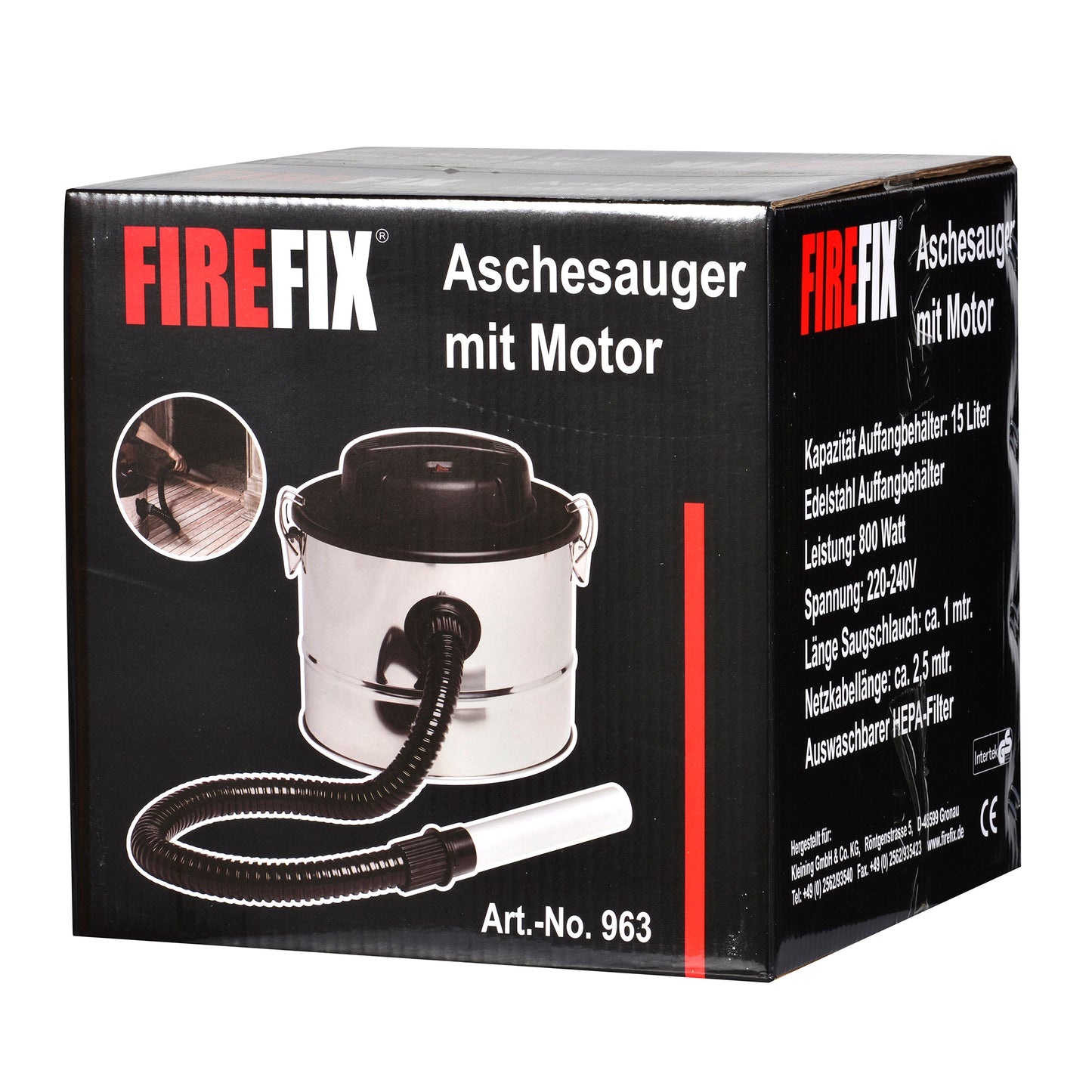 Aschesauger mit Motor 7537314063