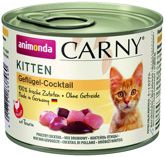 Ani. Cat Dose Carny Kitten Geflügel-Cock