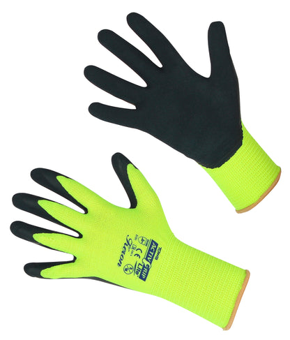 ActivGrip Lite Gr. 10/XL,gelb Nylonhs. m. Latexbeschichtung