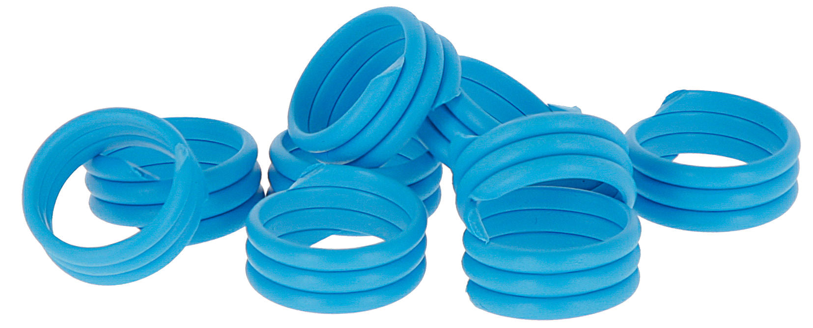 Spiralring 20 mm blau Kunststoff 100 Stück