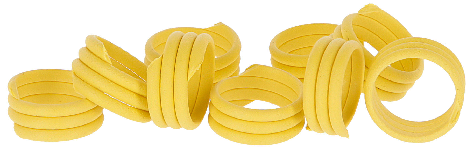 Spiralring 10 mm gelb Kunststoff 100 Stk.