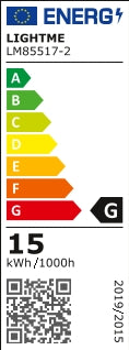 (LIGHTME) Birnenforml. Ofen 300 15W-70lm-E14/928