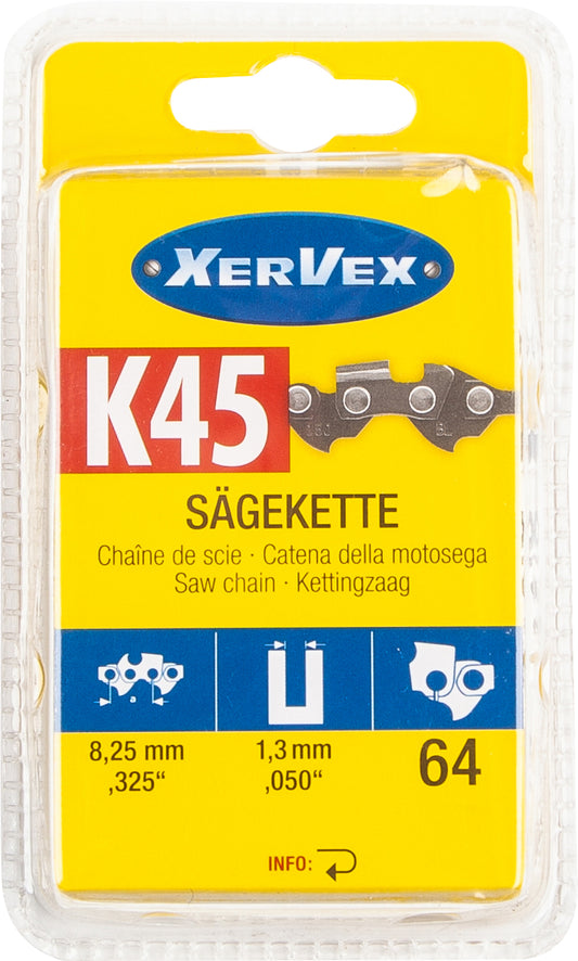 Ersatz-Sägekette K45 | 0,325'' | 1,3mm | 64TG