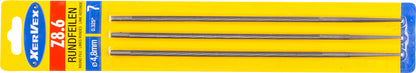 Z8.6 Rundfeilen 3 Stück 4,8 mm