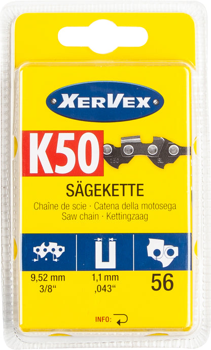 Ersatz-Sägekette K50 | 3/8'' | 1,1mm | 56TG