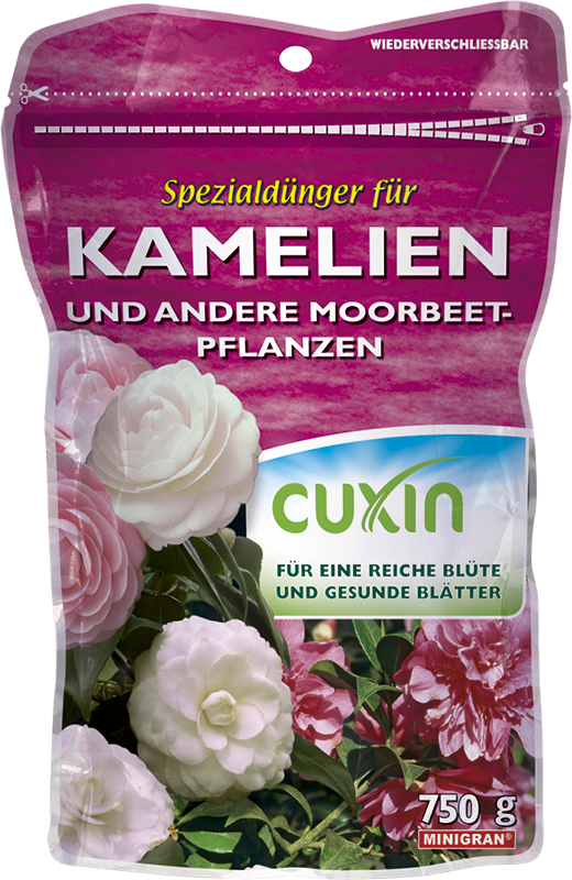 Cuxin Spezialdünger für Kamelien, Minigran, 750 g